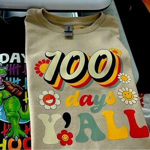 100 days of school T’s!!